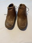 Carl Dyer Handcrafted Men s Leather Moccasins Size 9-10 Vintage Made In Usa