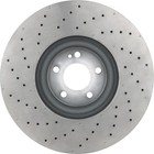 Brembo 09 d524 13 Co-cast Two Piece Uv Coated Pillar Vented Drilled Brake Rotor