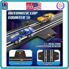 Slot Car Race Track Set Dual Racing Game With 2 High Speed Cars Battery Electric