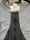 Nike Men s Triathlon One-piece Trisuit - Sleeveless 1 4 Zip Grey Black Large