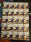 Peru 8th Antarctic Scientific Expedition Stamp Sheet Of 25 S 6 Unused