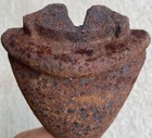 1 Vtg Cast Iron Wood Stove Leg Foot Pot Belly Heater Foot App  7 1 4   l 3 1 8    W
