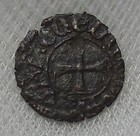 Medieval Venice Italy Billion Tornesello Coin 1300 s