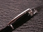 Montblanc Black And Chrome Starwalker Rollerball Pen Made In Germany