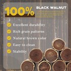 Wood Coasters With Leather Holder  Set Of 8 Walnut Wooden Coaster Set For Dr