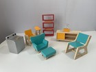 Kidkraft Kid Kraft Craft Wooden Doll House Play Furniture 9 Piece Lot