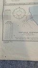 Vintage Hydrographic Chart Islands Anchorages In The  Ellice Islands 1940s Ww2
