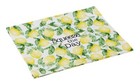 Lemon Themed Kitchen Towel Set Of 2  Squeeze The Day  Summer Decor