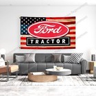 Ford Tractor Usa Flag 3x5 Ft Banner New Tractor Quality Farm Fast Free Shipping