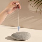 Angelite Pendulum Crystal Stone  Faceted Pendulum Divination Tools  Dowsing