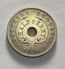 Southern Rhodesia Halfpenny 1934 Km    6 George V  Unc Coin