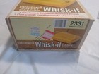 Vtg Bissell Carpet Sweeper Whisk-it With Patented Brush Bright Gold New Oldstock
