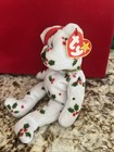 Ty Beanie Baby 1998 Holiday Teddy   Santa
