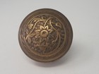 Antique Victorian Eastlake Brass   Bronze Ornate Door Knob Door Hardware