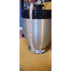 Vintage Kromex Mid Century Modern Brushed Aluminum And Black Ice Bucket