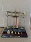Vintage Franklin Mint 150th Anniversary California Gold Rush Balance Scale