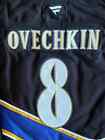     Custom Men Alexander Ovechkin Jersey  Capit Black Jersey All Stitched