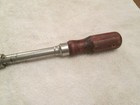 Vintage Craftsman 18  Reversible Ratchet Screwdriver Tool Woodworking