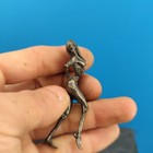 Brass Bronze Hand-carved Skeleton Beauty Girl Statue Figurine Ornaments Hui00227