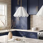 Wavy Shade Collection Pendant White - Threshold