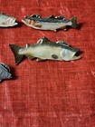Freshwater And Saltwater Fish Pewter Lapel Hat Jacket Pin Lot  