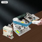 Electric Belt Sander Countertop Variable Speed Belt Sanding Machine 0-5000rpm