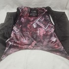 Vest Michael Jackson One Cirque Du Soleil Zip Up Show Merch Sparkle Black Sz Med
