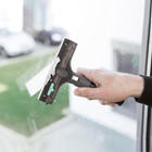Unger Commercial Ergotec   Ninja 6  Glass Scraper With Adjustable Head And Safety