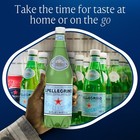 S pellegrino Sparkling Natural Water 405 6 Fl Oz 12 Pack Plastic Bottles