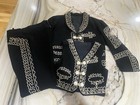 Charro Cinco De Mayo Embroidered Mexican Mariachi Set 2-5yr Old Free Shipping