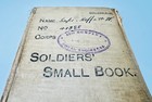 Soldiers Small Book Wwi   Sapper Moffat W  No 41388