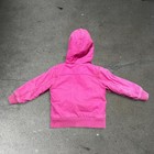 Vintage Carhartt Toddler 3t Pink Zip Up Hooded Workwear Jacket