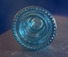 Aqua  blue green  Hemingray 42 Glass Insulator - Made In Usa Swirls And Bubbles 