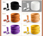 No Tie Elastic Shoe Laces For Sneakers - Pack Of 2 Pairs