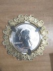 5 Oz  Silver Atb 2019 San Antonio Missions Coin In Capsule In Metal Ornate Frame