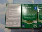 Lot  2  Riteaid Nicotine Gum 2mg Coated Cool Mint Flavor 100 Pcs Ea Exp 11 2026