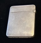 Antique Victorian Sterling Silver Hand Chased Floral Match Safe vesta Case