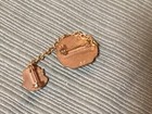 Vintage 1958 Orange Memorial Hospital Nursing School Lapel Pin Gold Filled