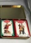 Coca-cola Nostalgia Playing Cards  2 Decks Of Cards In Metal Tin  Made Usa  1994