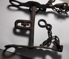 Antique Horse Bit With A Cruel  Tongue Punisher Cog   45 00    10 00 Shipping 