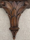 Vintage Carved Wood Wall Shelf Made In Spain 11 5   w X 10 5   h