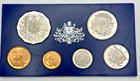 1971 Australia Proof Set Bu Unc Uncirculated Scarce 10 066 Minted Clad Six Coins