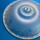 Vintage Frosted Glass Round Ceiling Lamp Shade Art Deco 14 