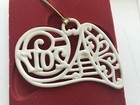 Lenox 2017 Annual Christmas Ornament A Year To Remember Horn Nib