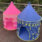 Kids Princess Castle Play Tent Indoor Outdoor Fairy House Toy For Children