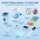 Klever Kits 2-in-1 Handheld Microscope For Kids - 1000x Hd Digital Microscope