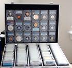 Huge Coin Lot  - Silver  Slabs  Old Us Coins  Proofs  Indian Heads  And More 