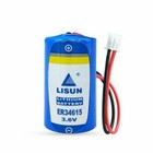 10x Er34615 3 6v 19000mah Li-battery W  Plug For Cnc Machine Tool New