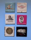 Vintage Las Vegas  Nv Hotel Casino Matchbook Lot Of 6 Sahara Aladdin Flamingo