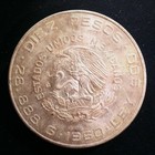 Foreign Silver Coin - Mexico  10 Pesos  1960  Km-476  Uncirculated Condition